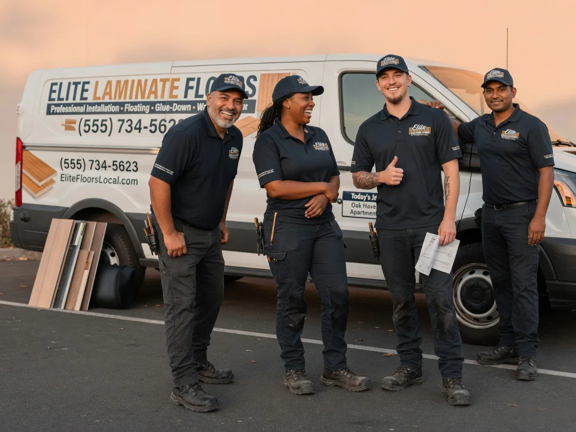 Laminate flooring installation company in Bonaparte, IA